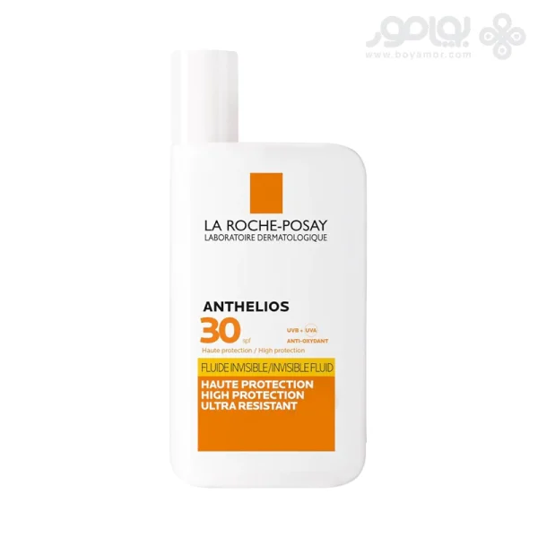 فلوئید ضد آفتاب لاروش پوزای مدل FLUIDE INVISIBLE SPF30 حجم 50 میل