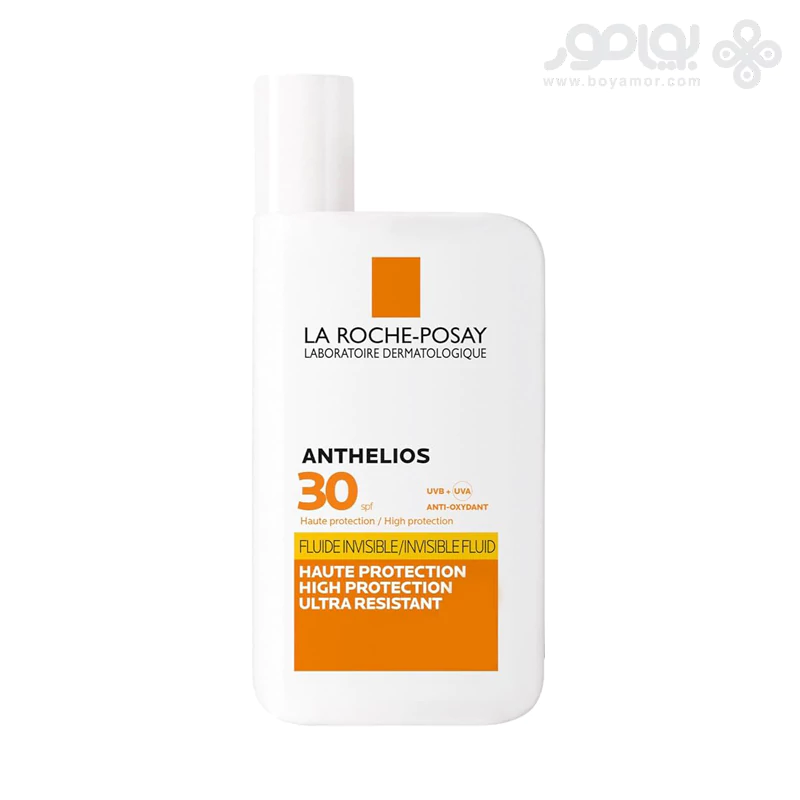 فلوئید ضد آفتاب لاروش پوزای مدل FLUIDE INVISIBLE SPF30 حجم 50 میل