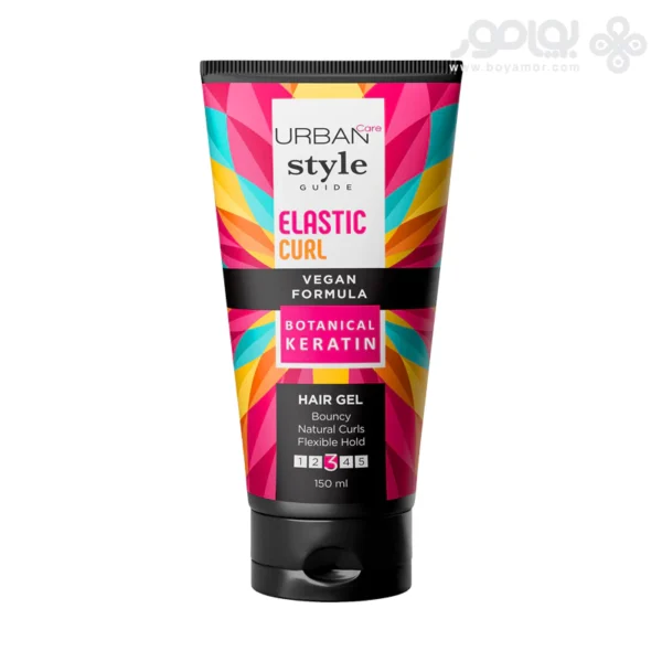 ژل حالت دهنده موی فر اربن کر ELASTIC CURL حجم 150 میل