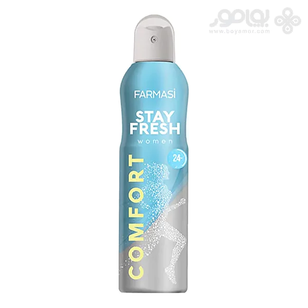اسپری دئودورانت فارماسی زنانه COMFORT حجم 150 میل