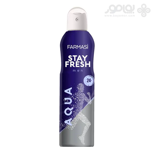 اسپری دئودورانت فارماسی مردانه AQUA حجم 150 میل