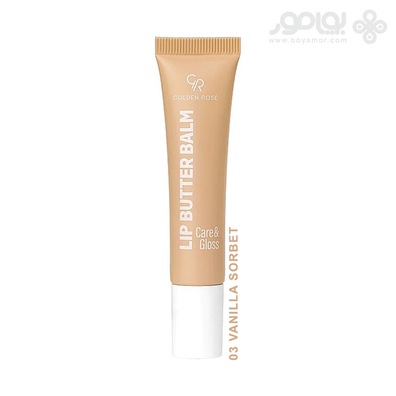 بالم لب گلدن رز CARE & GLOSS شماره 03 رنگ VANILLA SORBET