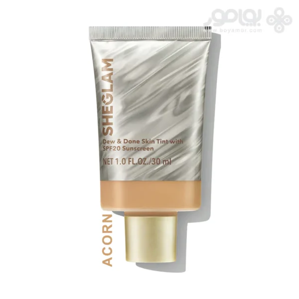 تینت صورت شیگلم مدل DEW & DONE حاوی SPF 20 رنگ ACORN