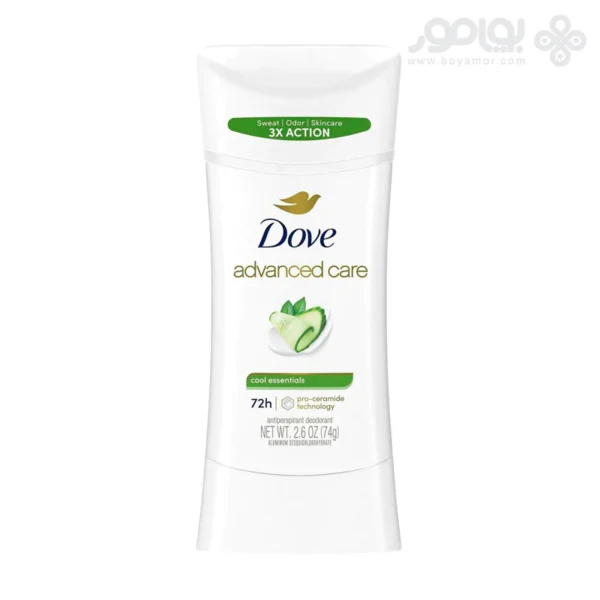 استیک دئودورانت داو ADVANCED CARE رایحه COOL ESSENTIAL
