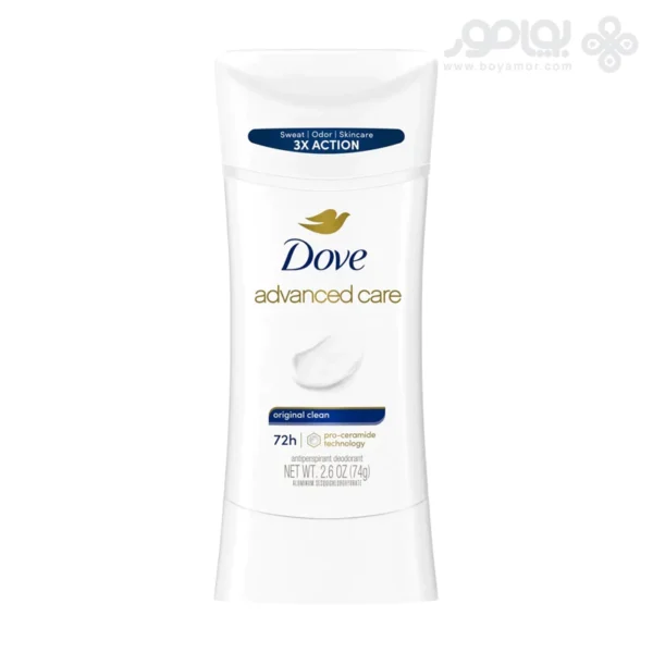 استیک دئودورانت داو ADVANCED CARE رایحه ORIGINAL CLEAN