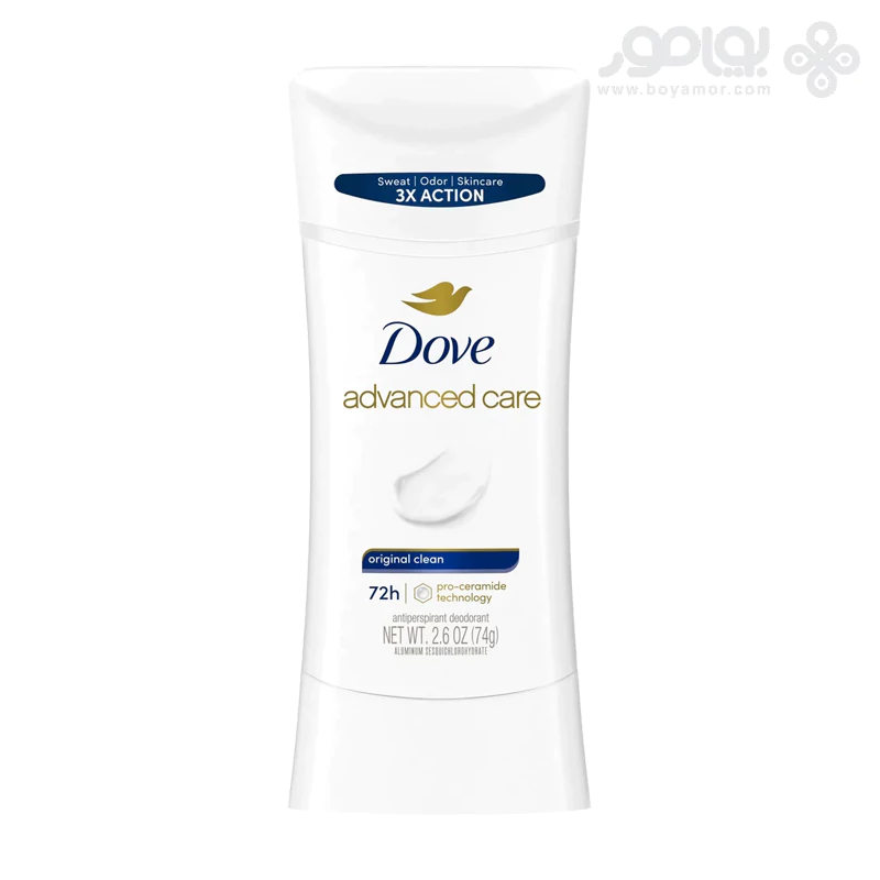 استیک دئودورانت داو ADVANCED CARE رایحه ORIGINAL CLEAN