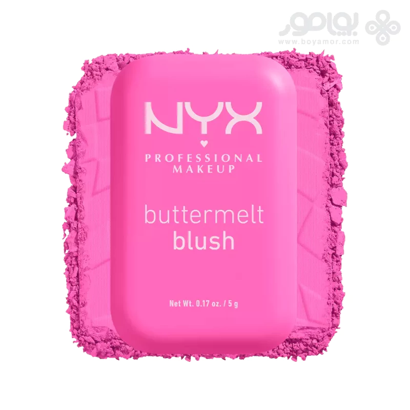 رژگونه نیکس مدل BUTTERMELT شماره 01 رنگ MY BUTTA HALF