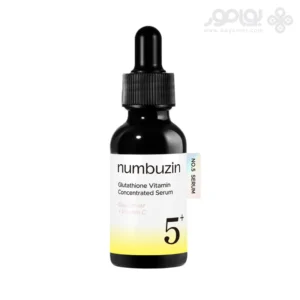 سرم ضدلک و روشن کننده نامبوزین شماره +5 حاوی گلوتاتیون و ویتامین C