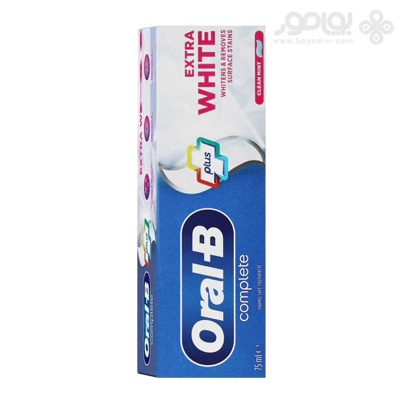 خمیر دندان اورال بی COMPLETE مدل EXTRA WHITE حجم 75 میل