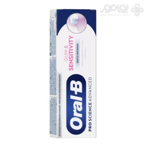 خمیر دندان لثه و دندان حساس اورال بی GENTLE WHITENING