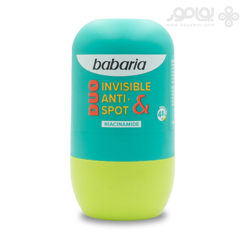 رول دئودورانت ضد لک باباریا INVISIBLE & ANTI SPOT حجم 50 میل
