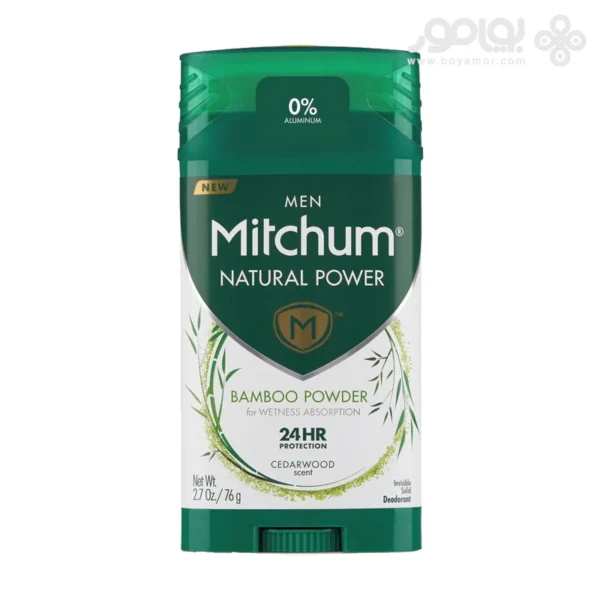 استیک دئودورانت صابونی مردانه میچوم NATURAL BAMBO POWER