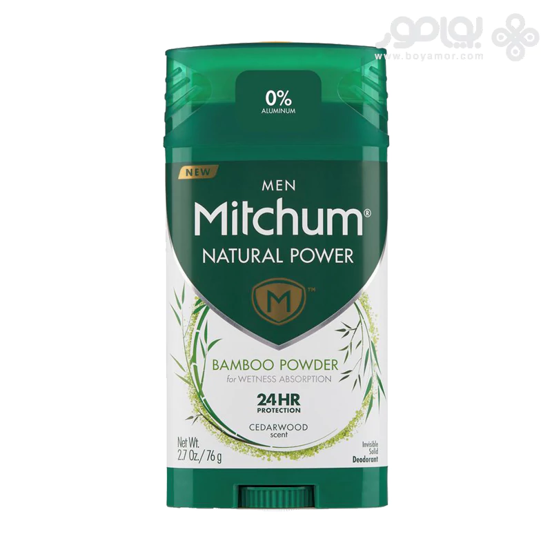 استیک دئودورانت صابونی مردانه میچوم NATURAL BAMBO POWER