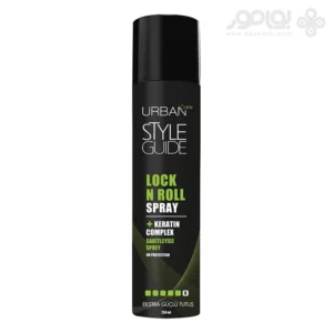 اسپری نگهدارنده مو بسیار قوی اربن کر LOCK N ROLL حاوی کراتین