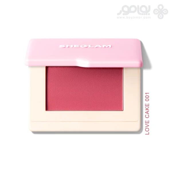 رژگونه پودری شیگلم مدل DREAM TOUCH رنگ LOVE CAKE