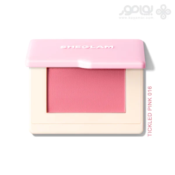 رژگونه پودری شیگلم مدل DREAM TOUCH رنگ TICKLED PINK
