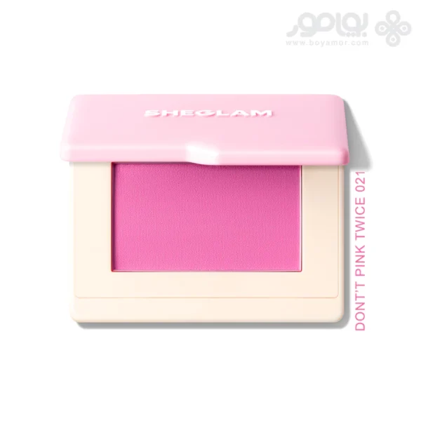 رژگونه پودری شیگلم مدل DREAM TOUCH رنگ DON'T PINK TWICE