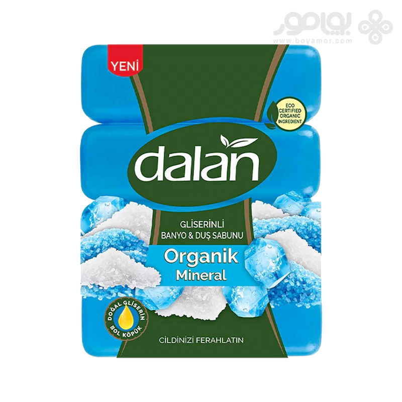 صابون دالان حاوی گلیسیرین و ترکیبات مینرال بسته 4 عددی