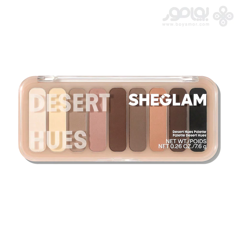 پالت سایه 9 رنگ شیگلم مدل DESERT HUES