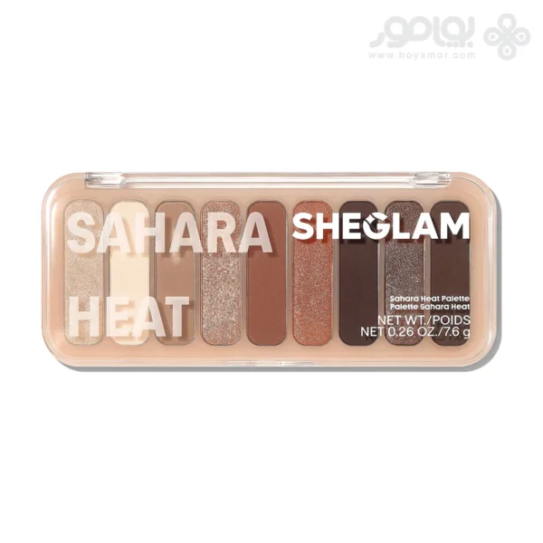 پالت سایه 9 رنگ شیگلم مدل SAHARA HEAT